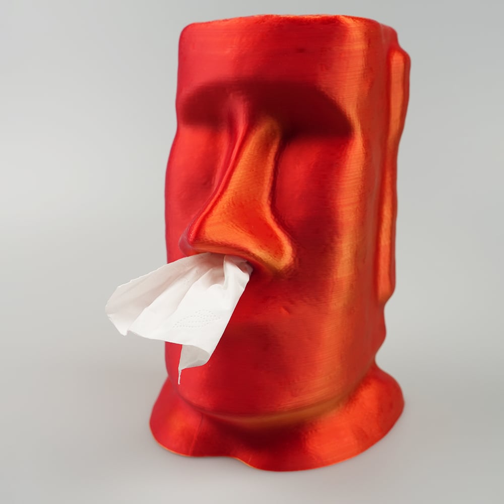 Paaseiland Standbeeld Tissuebox