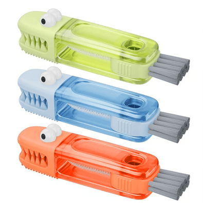 3-in-1 Krokodillenborstel