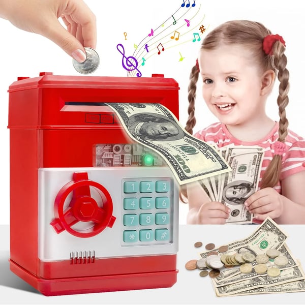 Mini elektronische geldautomaat met pincode