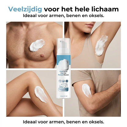 Zijdezachte Ontharingsmousse
