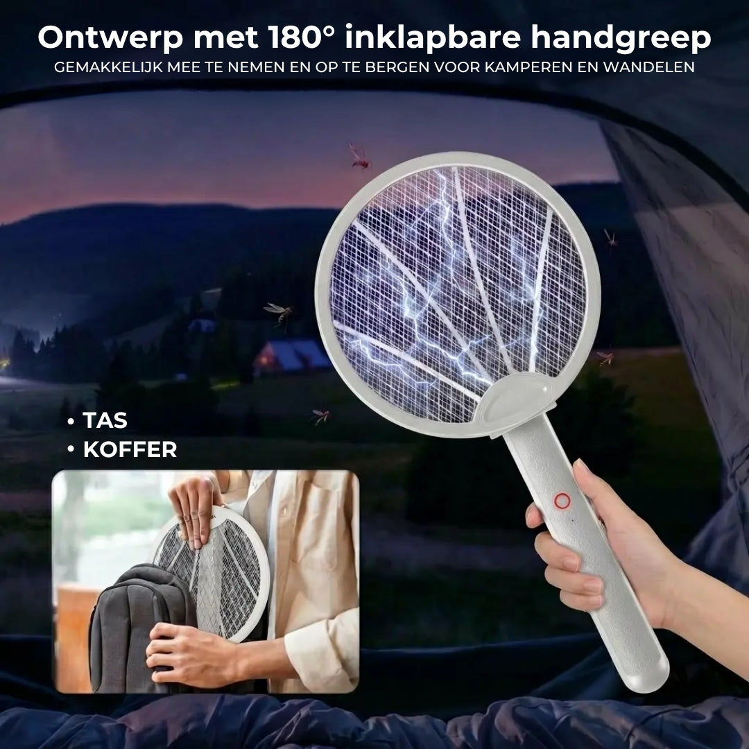 Opvouwbare Elektrische Vliegenmepper
