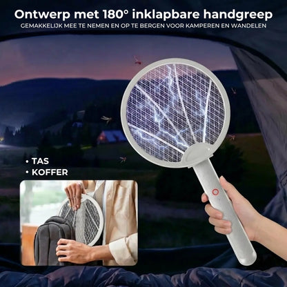 Opvouwbare Elektrische Vliegenmepper