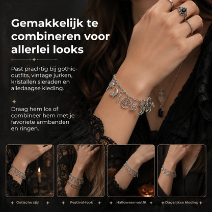 Symbolische Armband met Bedeltjes