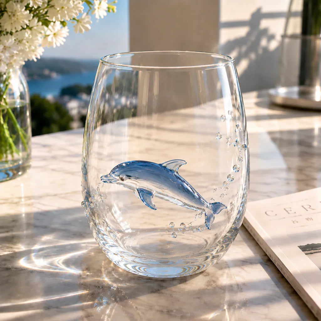 3D Zeedieren Glas