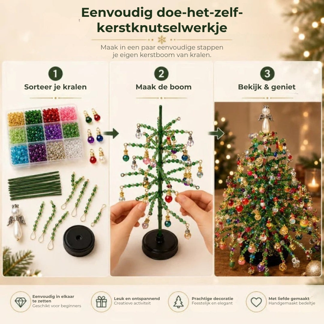 DIY Parel Kerstboom Kit