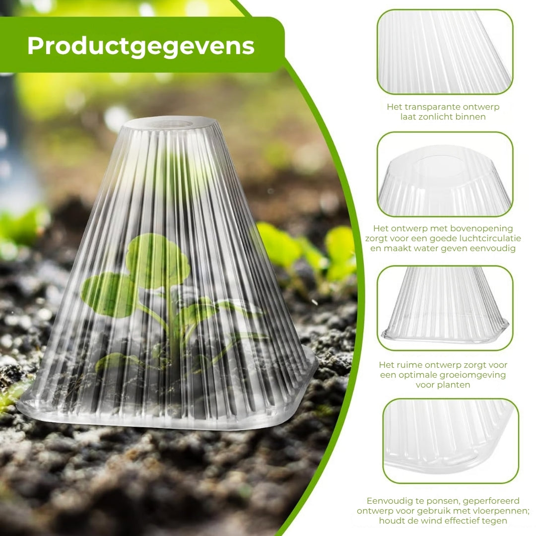 Insectbestendige Beschermhoezen voor Planten - 10 Stuks