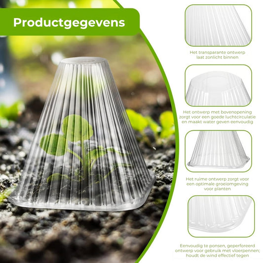 Insectbestendige Beschermhoezen voor Planten - 10 Stuks