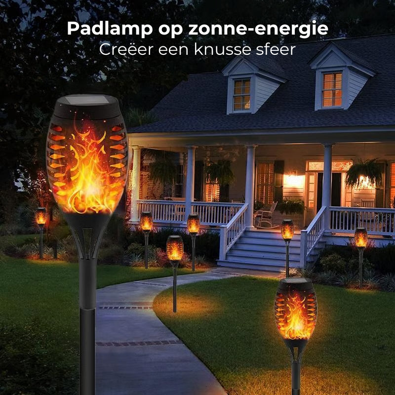 Vlamontwerp Tuinlamp op Zonne-Energie