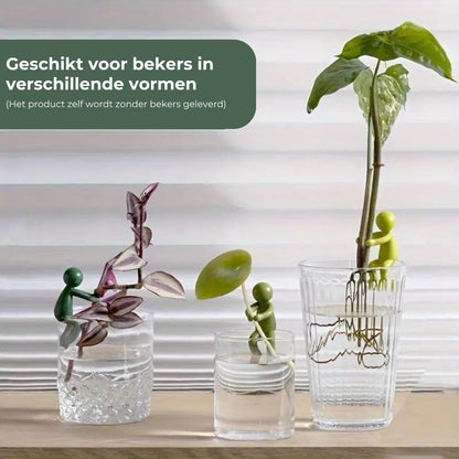 Plant Buddy - Creatieve Plantensteunfiguren (3st)