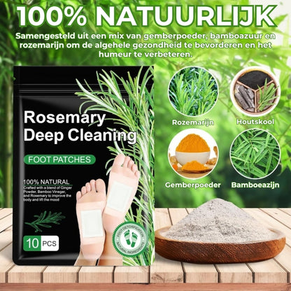 Rozemarijn-gember voetpleisters (10st)