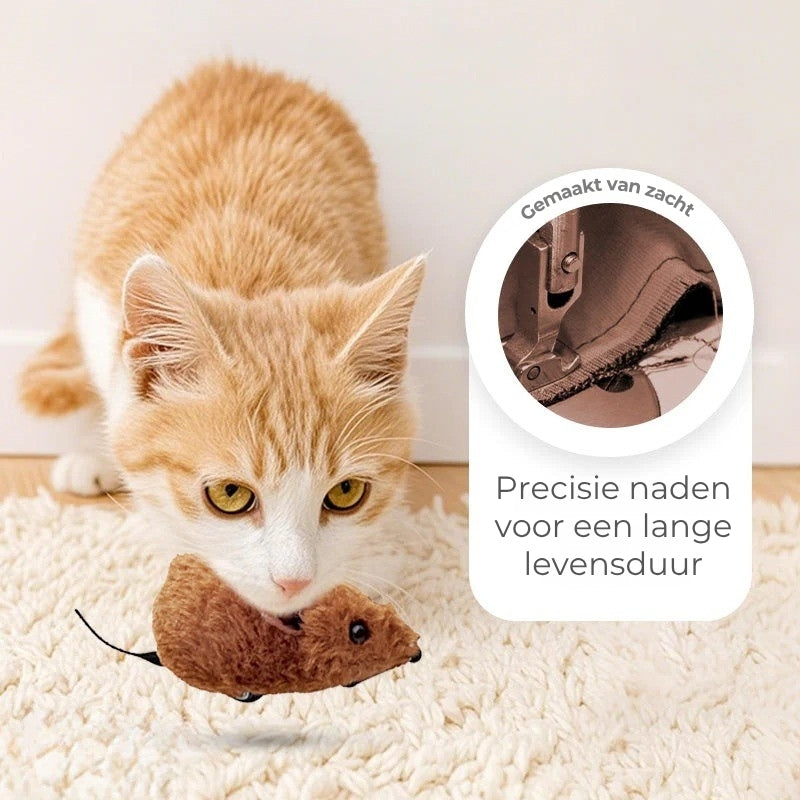 🐭 Interactief, bewegend muisspeeltuig voor katten