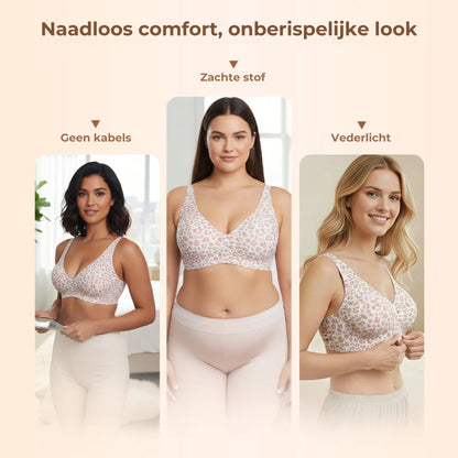 Diepe-V Everyday BH – Draadloze Naadloze Comfort BH