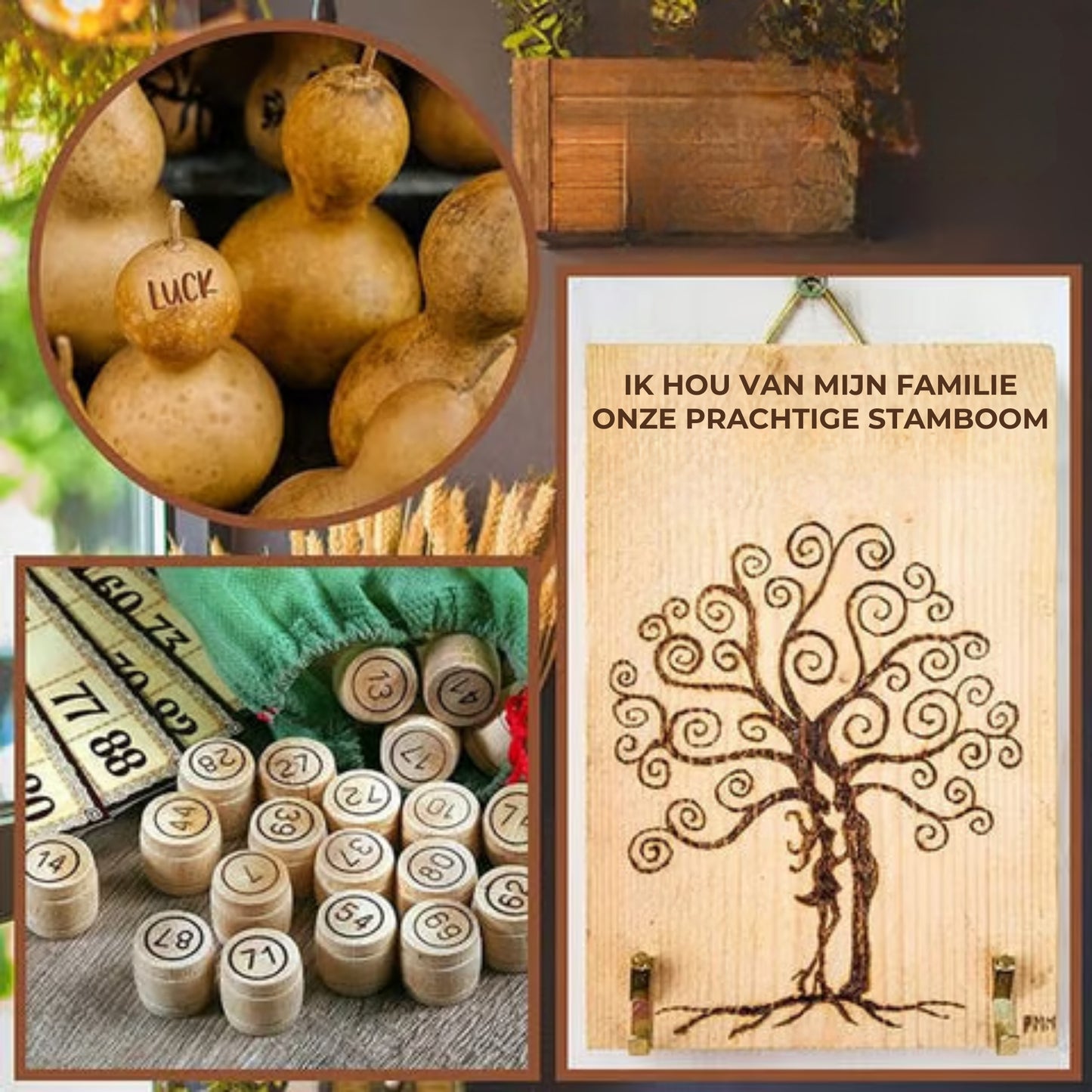 Hout Graveerpen Set