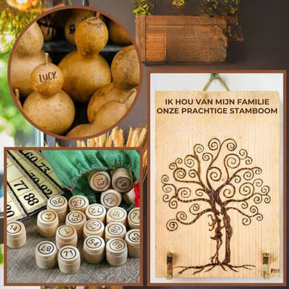 Hout Graveerpen Set