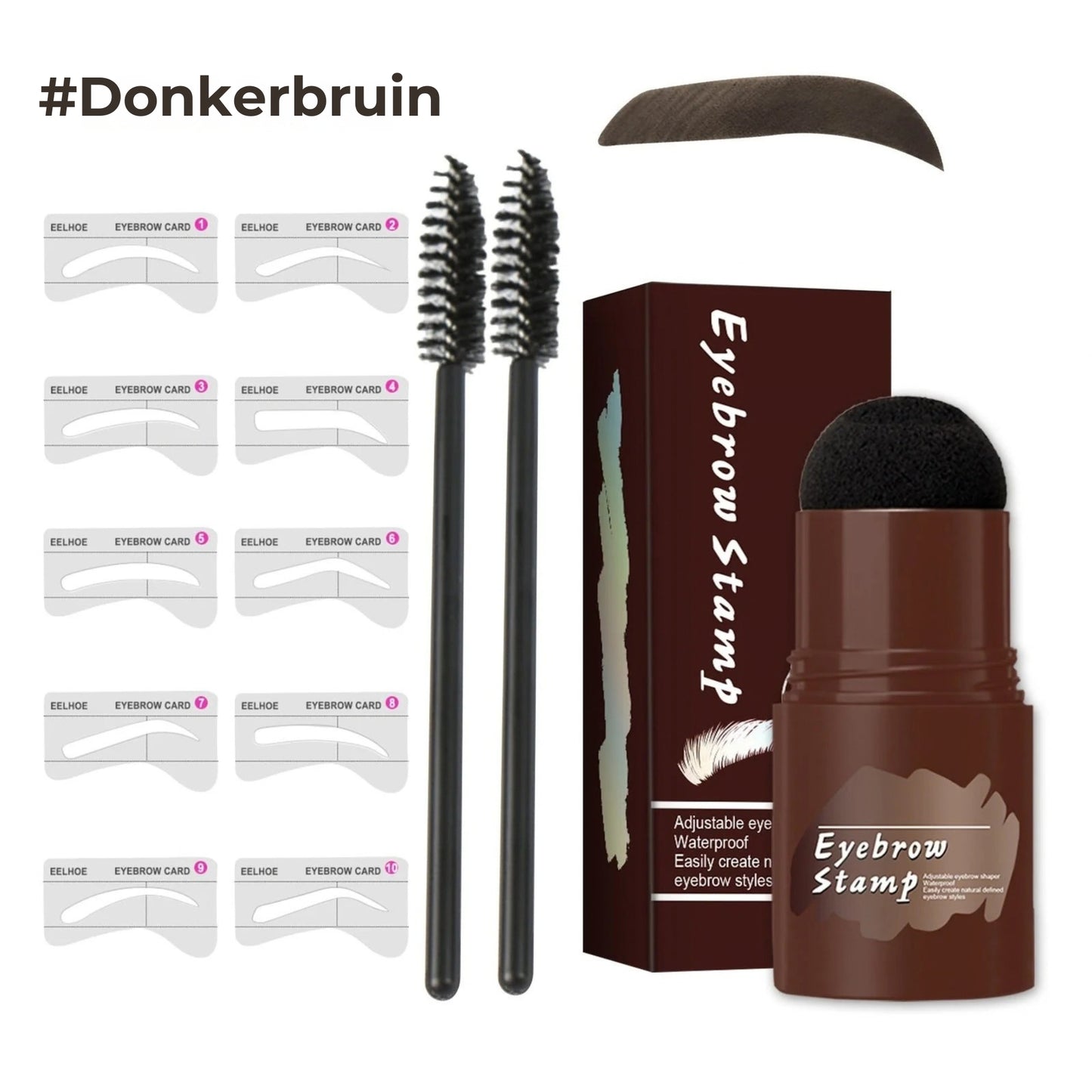 Perfect Brows Set sjablonen en stiften