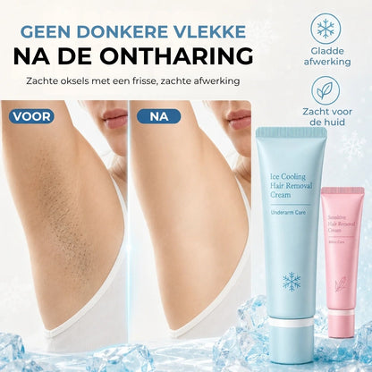 Aromatische Ontharingscrème Met Ijssensatie-Technologie