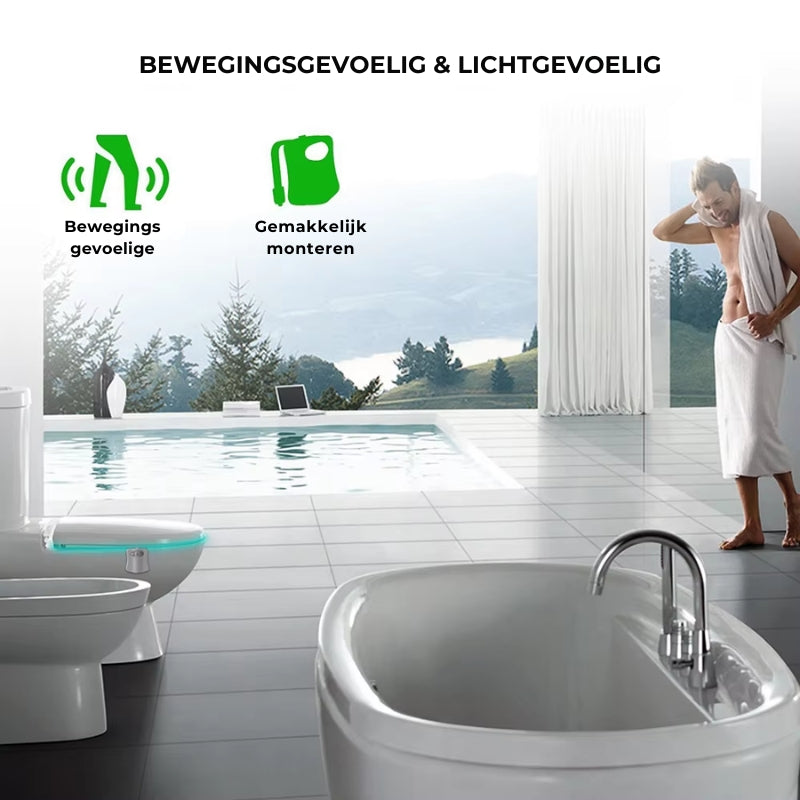Automatisch Nachtlampje voor Toilet met Bewegingssensor