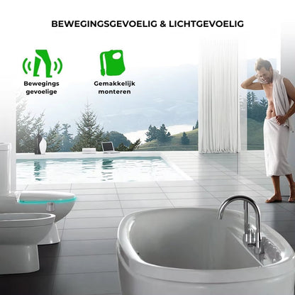 Automatisch Nachtlampje voor Toilet met Bewegingssensor