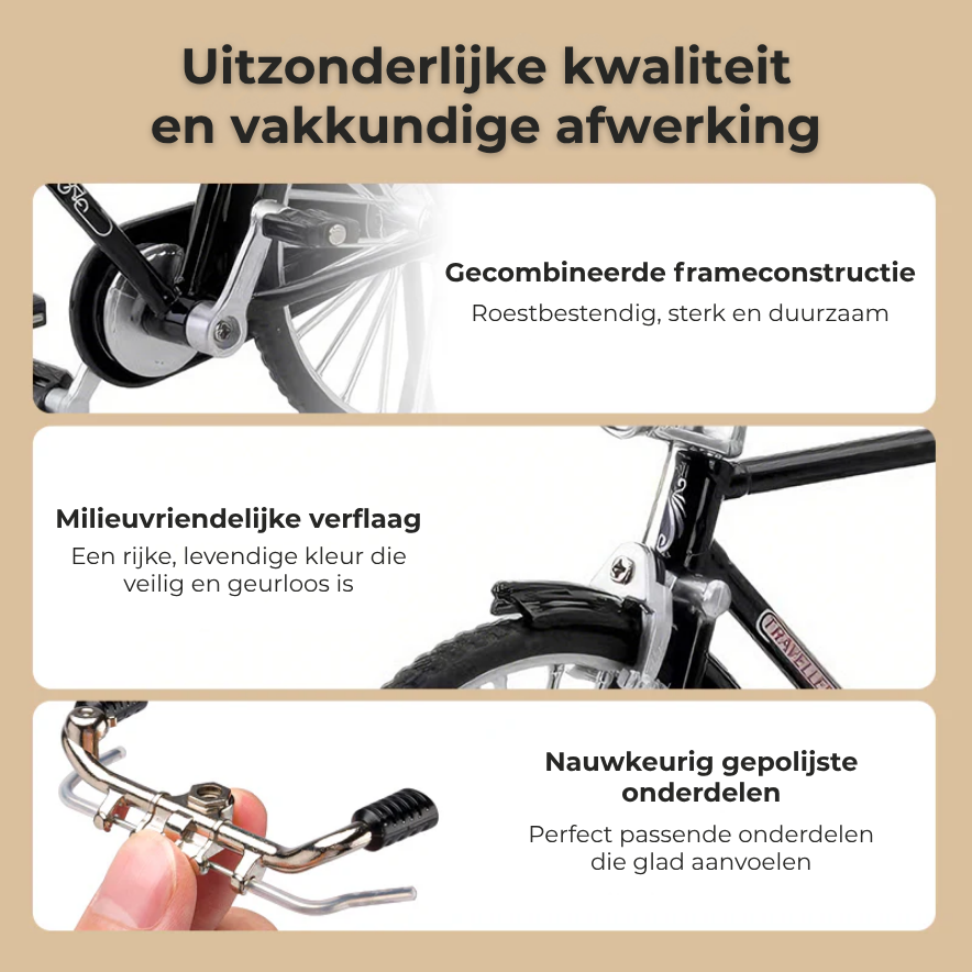 1:10 Miniatuur Fietsmodel van Metaal