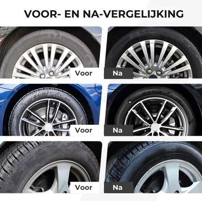 Onderhoudspray voor Autobanden