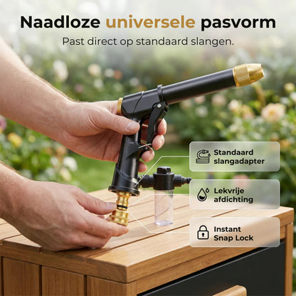 Hogedruk Waterpistool Opzetstuk voor Tuinslang