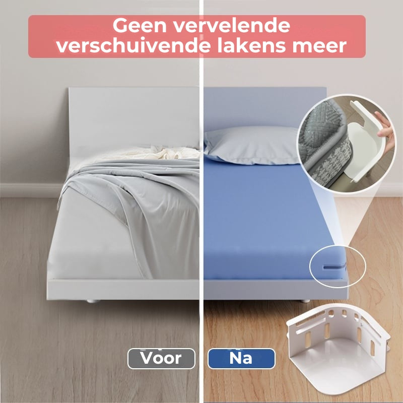 Lakenhouders (4st) - Houd lakens stevig op hun plaats