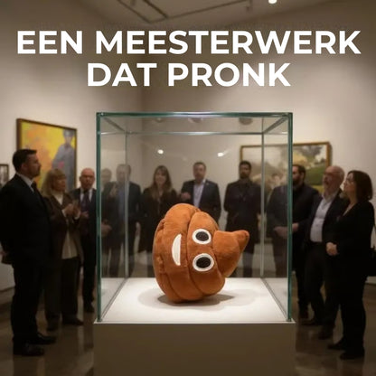 Pratende en grappige poepknuffel – Maakt scheetgeluiden!✨ (Veilig, niet giftig en geschikt voor kinderen en huisdieren)