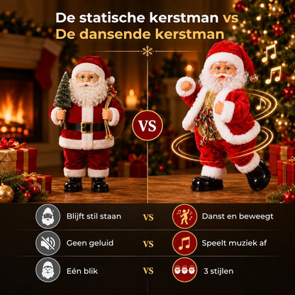 Dansende Kerstman met Muziek