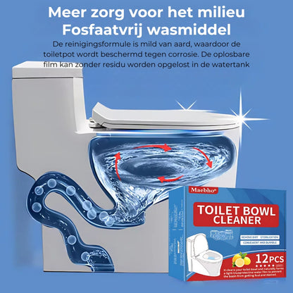 Cleaner Pro° Toilettablets: Automatische Drop-in Toiletreinigings Tabletten