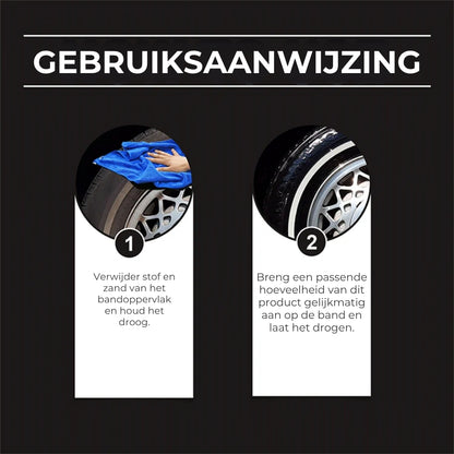 Onderhoudscrème voor Autobanden
