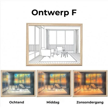 LED Creatieve Portret Wandversiering