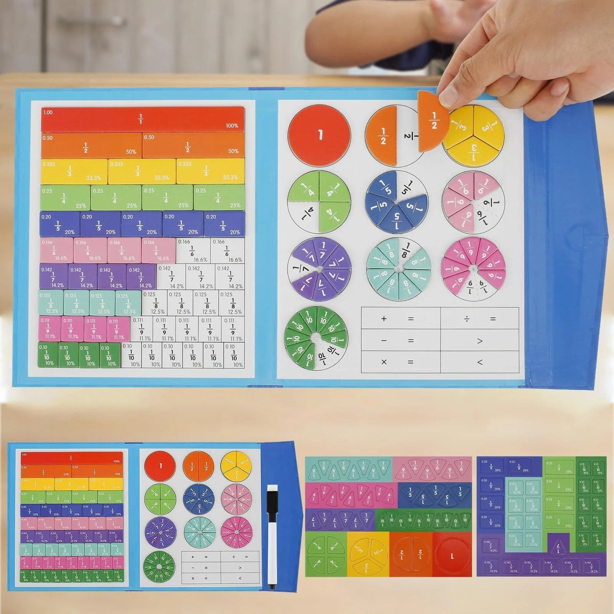 Educatief Breukenboek - Magnetisch Montessori Rekenspel voor Kinderen