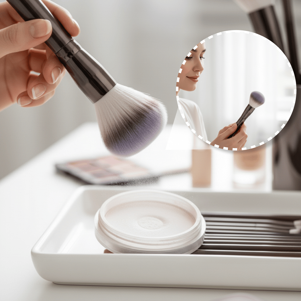 20-delige make-upborstels set