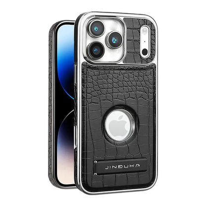 Krokodillenpatroon iPhone Hoesje