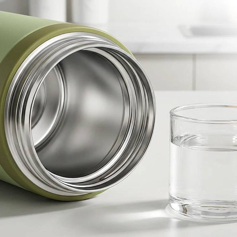 Roestvrijstalen Thermos met Mok