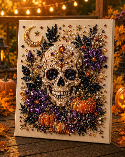 DIY Halloween Parelkunstwerk