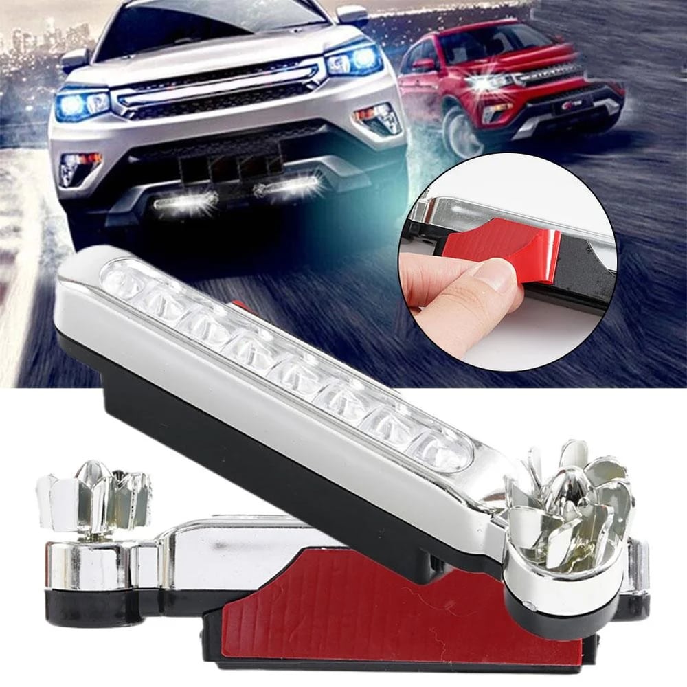 LED-Autolamp op Windenergie