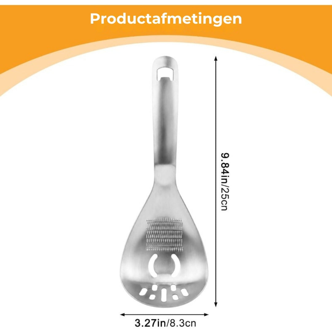 5-in-1 Roestvrijstalen Keukenlepel