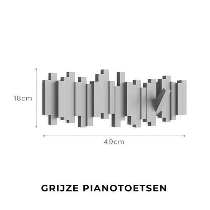 Creatieve Wandkapstok - Intrekbare Haken