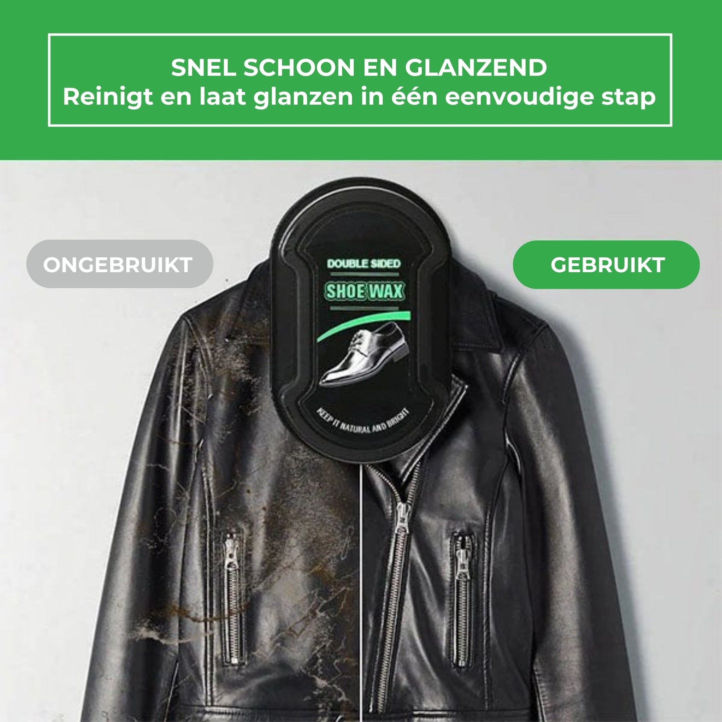 Leerreiniger - Inclusief Borstel