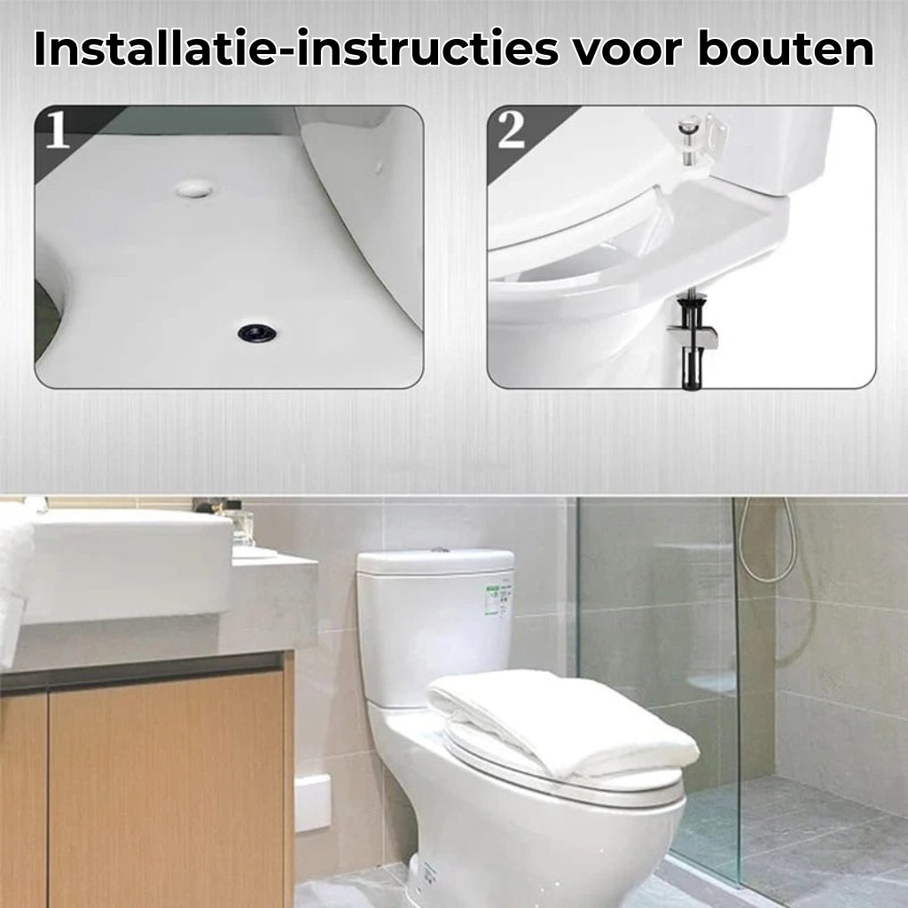 Toilet Bevestigingsbouten - 2 Stuks