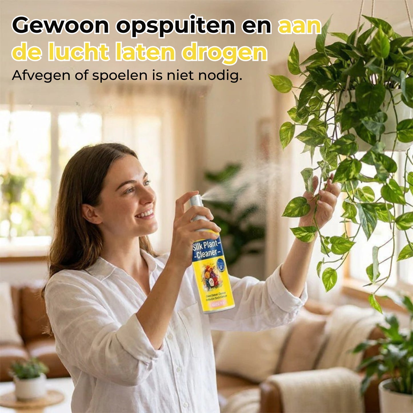 Reinigingsmiddel voor Kunstplanten en -Bloemen