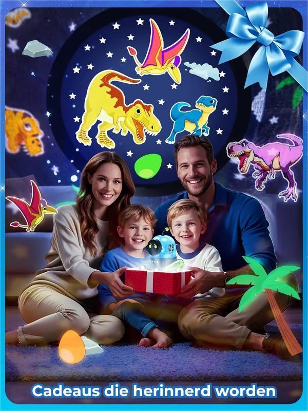 Lichtprojectorlamp robotauto voor kinderen ✨