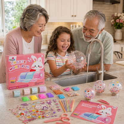 DIY Bubbel Squishies Set voor Kinderen