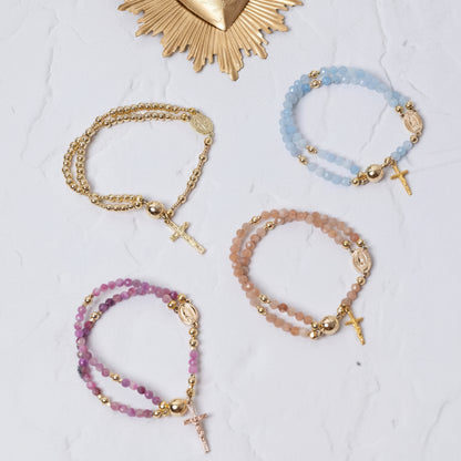 Religieuze Rozenkrans Armband