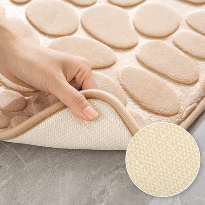 🔥Antislip Badkamermat met kiezelpatroon