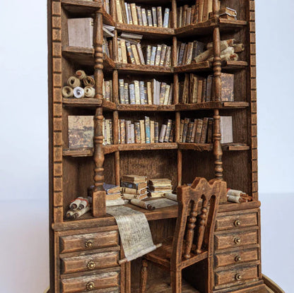 De miniatuurbibliotheek “The Bay Library”