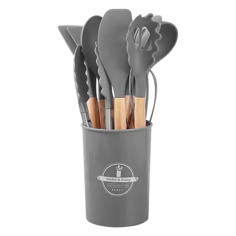 NordicKitchen – Stijlvolle siliconen set voor in de keuken (12-delig)