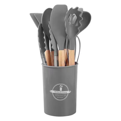 NordicKitchen – Stijlvolle siliconen set voor in de keuken (12-delig)