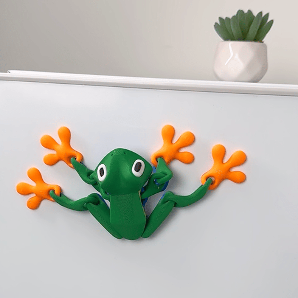 🐸 Magnetische Kikker Koelkastmagneet